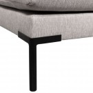 Vtwonen COUPLE DINING BENCH CORNER ELEMENT LEFT LIGHT GREY thumbnail
