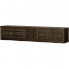 WOOOD CRUMBLE CARVED TV UNIT MANGO WOOD WALNUT thumbnail