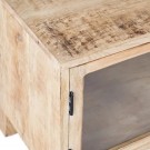 TV FURNITURE WORN WHITE MANGO WOOD 160 X 35,50 X 52,50 CM thumbnail