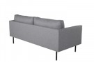 Zoom 2-seter sofa grå thumbnail