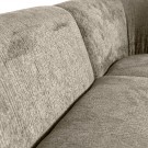 WOOOD SLOPING CORNER SOFA RIGHT STRUCTURE VELVET WHEATFIELD thumbnail