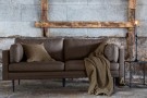 Boom 3-seter sofa brun thumbnail
