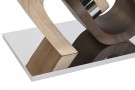 COFFEE TABLE GLASS MDF 120X60X45 TRANSPARENT thumbnail