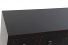 TV CABINET SPRUCE MDF 130X24X51 ORIENTAL BLACK thumbnail