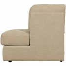 Vtwonen FAMILY 1-SEAT ELEMENT ROUND CORNER LEFT WOVEN FABRIC SAND thumbnail