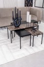 WESTFORD COFFEE TABLE BLACK 90X30X40 thumbnail