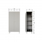 Madu garderobe furu dyp skygrå [fsc] thumbnail