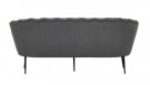 Calais 3-seter sofa grå thumbnail