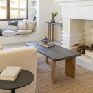 MAIN TABLE NATURAL-BROWN MANGO WOOD ROOM 120 X 60 X 45 CM thumbnail