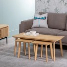 SETT: S/3 MAIN TABLE NATURAL WAY MANGO WOOD 110 X 50 X 45 CM thumbnail