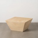 COFFE TABLE BEIGE MAGNESIUM 80 X 80 X 40 CM 613554 thumbnail