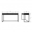 WOOOD SILAS DESK ASH BRUSHED BLACKNIGHT [fsc] thumbnail