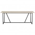 WOOOD SILAS DINING TABLE ASH BRUSHED DUST [fsc] thumbnail