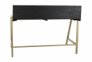 VICKY - skrivebord. mango / metall messingfarget. thumbnail