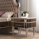 Sett a 2 stk CAVALLI nattbord Bronsetonet  thumbnail
