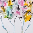 2stk, Abstrakt håndmalt lerret 78x98 thumbnail