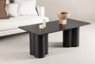 Olivia Salongbord 60 x 120 Svart thumbnail