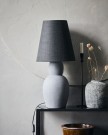 Bordlampe inkl. lampeskjerm, HDOrga, Grå thumbnail