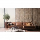 WOOOD RODEO CHAISE LONGUE RIGHT COGNAC thumbnail