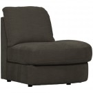 Vtwonen FAMILY 1-SEATELEMENT ROUNDCORNERRIGHT WOVENFABRIC ANTHRACITE thumbnail