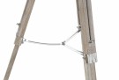 TRIPOD gulvlampe - tre og lettmetall 66X66X142 thumbnail