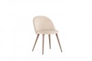 Velvet 2pk spisestol beige thumbnail