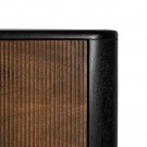 WARDROBE BROWN-BLACK WOOD ROOM 90 X 40 X 150 CM SKU. 612967 thumbnail