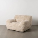 BETTAN ARMCHAIR BEIGE FABRIC 124 X 107 X 79,50 CM thumbnail