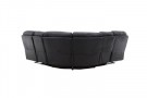 Saranda reclinersofa svart thumbnail
