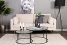 BESTSELGER Boom 3-seter sofa hvit  thumbnail