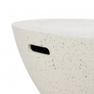 COFFE TABLE WHITE MAGNESIUM FIBER 90 X 90 X 40 CM thumbnail