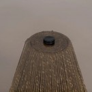 MAIN TABLE GLASS-NATURAL FIBER ROOM 80 X 80 X 35 CM thumbnail