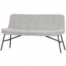 WOOOD LUCY DINING ROOM BENCH BOUCLÉ OFF WHITE MELANGE thumbnail