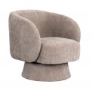 MILOU ROTATING FAUTEUIL CROWN TAUPE thumbnail