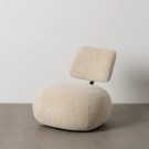 ARMCHAIR BEIGE FABRIC ROOM 67 X 73 X 67 CM slett thumbnail