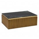 SOFABORD MED MARMORPLATE - MANGOTRE 120 X 80 X 42 CM thumbnail