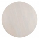 DINING TABLE WHITE MANGO WOOD ROOM 100 X 100 X 78 CM thumbnail