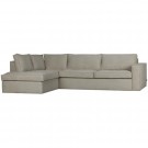 WOOOD FREDDIE CORNER SOFA LEFT NATUREL thumbnail