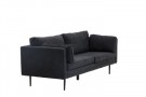 Boom 3-seter sofa svart thumbnail