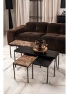 WESTFORD COFFEE TABLE OAK 90X30X40 thumbnail