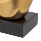 FIGURE GOLD CERAMIC DECORATION 12 X 10 X 41 CM thumbnail