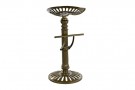 BARKRAKK - STOOL METAL 44X33X82 GOLDEN - 199895 thumbnail