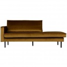 WOOOD RODEO DAYBED LEFT VELVET HONEY YELLOW thumbnail