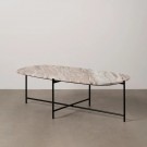 COFFE TABLE IRON/ MARBLE ROOM 123 X 64 X 40 CM thumbnail