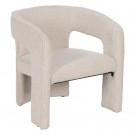 2 spisestoler i sett CHAIR BEIGE FABRIC ROOM 69 X 66 X 73 CM thumbnail