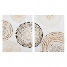 2stk, Abstrakt, håndmalt lerret 80x180 thumbnail