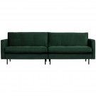 WOOOD RODEO CLASSIC SOFA 3-SEATER VELVET GREEN FOREST thumbnail