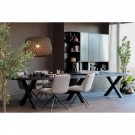 WOOOD Finca oppbevaringsskap rundt venstre 78 cm furu dyp svart [fsc] thumbnail