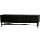 WOOOD BEQUEST TV UNIT WOOD BLACK 160 CM thumbnail