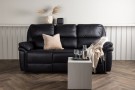 Saranda reclinersofa svart thumbnail